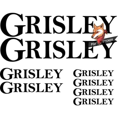 Bicycle frame stickers road bike mountain bike MTB Track bike TT bike cycle decal reflective stickers for GRISLEY Sticker