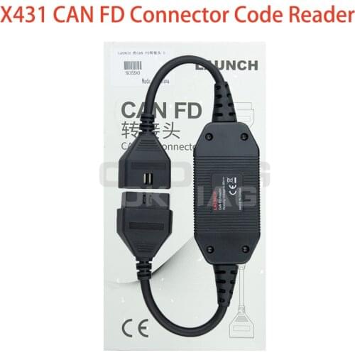 Newest X431 CAN FD Connector Code Reader For LAUNCH Support For Protocols X431 CANFD Pad II X431 V+ Car Diagnostic Tool