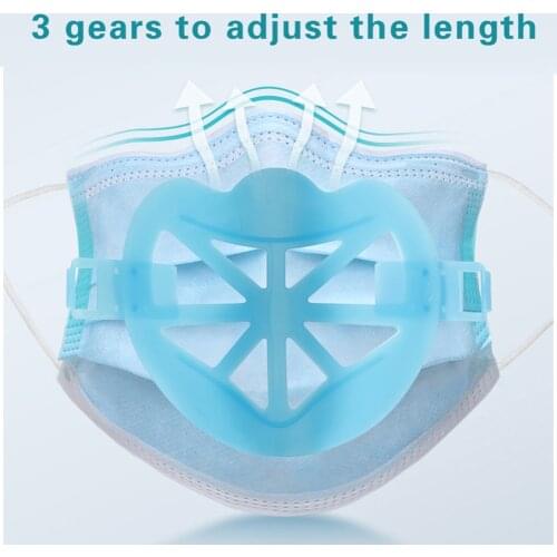 Disposable Face Mask Inner Support Makeup Protect Face Cover Internal Bracket Exhaust Gas Sports Mask Valves