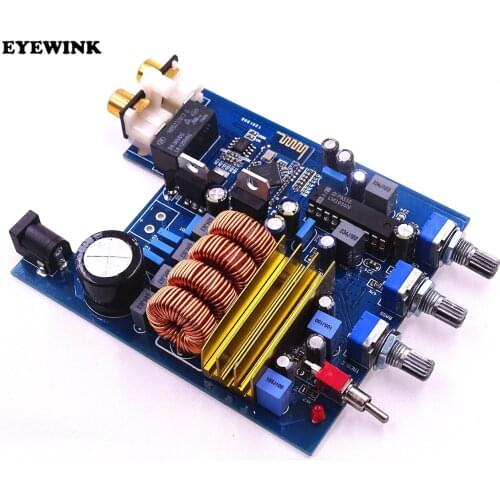 Class D 2.0 TPA3116 LM1036 Bluetooth CSR4.0 HIFI audio Amplifier Board Treble Bass Adjustment Audio Amp 50W * 2