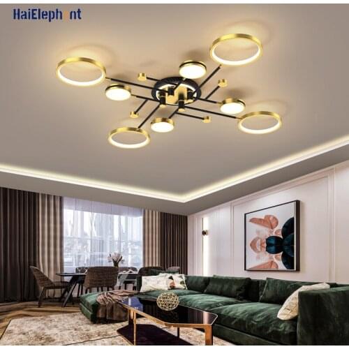 Modern Gold Luxury Chandelier Lighting For Living Room Bedroom Dimmable LED Deco Lamps Indoor Lights Fixtures Luminaria Lustres