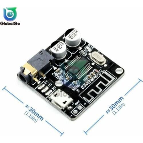 VHM-314 Bluetooth Audio Receiver board Bluetooth 5.0 mp3 lossless decoder board Wireless Stereo Music Module
