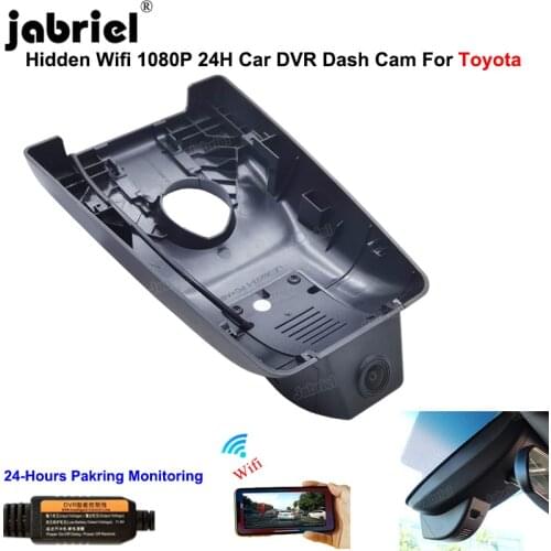 For Toyota Rav4 XA50 for Toyota Rav4 LE XLE Premium for Toyota Wildlander for Suzuki Across 2018-2021 WIFI 24H Dash Cam Car DVR