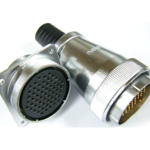 WS55 TQ+Z Waterproof IP67 Automotive Connector M55 Soldering Multi Core 4 7 40 53 61 Pin Power Adapter Male Plug Female Socket