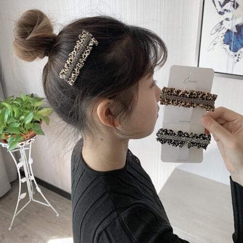 Fashion lace hair Hair Barrette Women Girls Rhinestone Barrette Hairpins Girl Cute pearls Headwear Hair Band Accessories