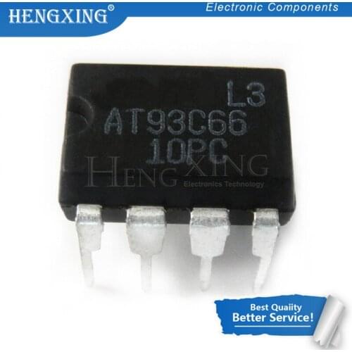 10pcs/lot AT93C66 93C66 DIP-8 new original In Stock