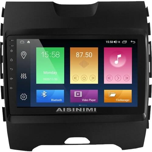 AISINIMI Android 10 Car Dvd Player navigation For Ford Edge 2015 -2018 car radio Car Audio Gps Multimedia Stereo Monitor