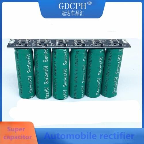 16V20F Automobile Rectifier Low Temperature Starter 16V16.6F Super Farrah Capacitor Module 2.7100F