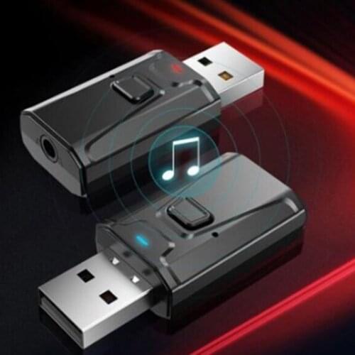 Bluetooth-compatible 5.0 Receiver Transmitter USB Mini Stereo Audio 3.5mm Jack AUX RCA Adapter For TV PC Car Wireless Adapter