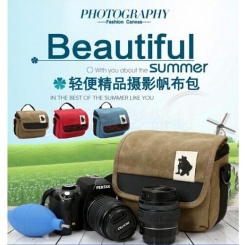 Camera bag case for Fuji X-M1 X-T1 XT2 XT3 XT4 X-E2 X-E1 X-A1 X-T10 X10 X20 X100 XA3 X100 X100S A6000 A6300 A6500 A7R3 A7R2 A9