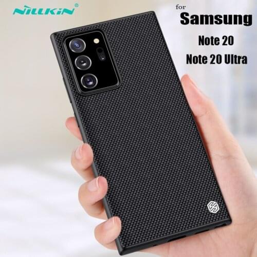 For Samsung Galaxy Note 20 Ultra / Note20 Ultra Case Casing NILLKIN Textured Nylon Fiber Luxury Durable Cover Cases