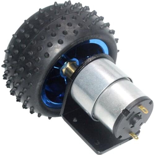 High Torque Electric Motor DC Gear Motor 12v With Wheel Coupling Bracket