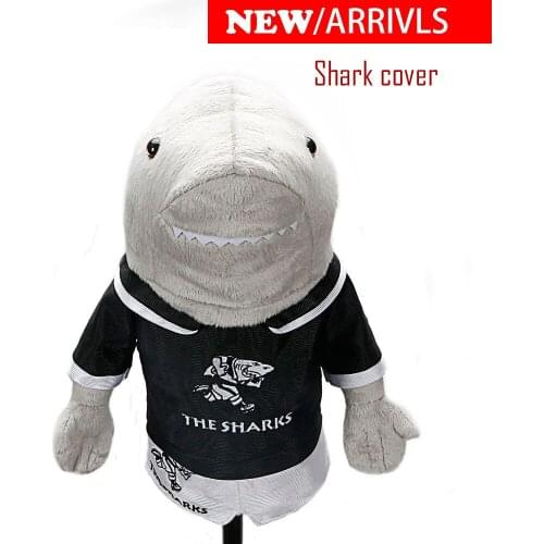 Golf clubs driver headcover Shark pets unisex 2019new
