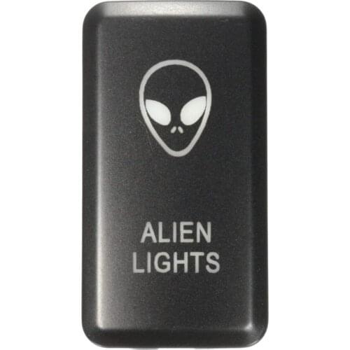 Car Push Button Switch ALIEN LIGHTS for Toyota- Prado FJ Cruiser Switch For Toyota/Landcruiser/Hilux/Prado 120 /FJ/CRUISE