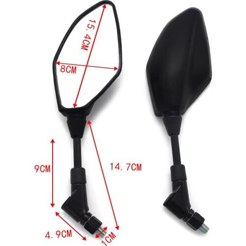 Motorcycle Mirrors Racing Sport Bike Rear View Mirror For Yamaha moto MT09 FZ09 MT07 FZ07 FZ10 MT10 FJ09 XJ6 XJ6-N MT-25 MT-03