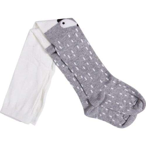 New Baby Kids Girls Cotton Cartoon Fox Tights Stockings Pants Hosiery Pantyhose Casual