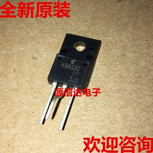 5PCS The new original K8A50D TK8A50D 8A 500V TO-220F N field effect transistor is imported in stock