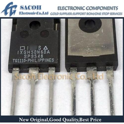 Free Shipping 10Pcs IXGH50N60A IXGH50N60AS IXGH50N60C2 IXGH50N60C4 IXGH50N60C4D1 TO-247 75A 600V Single IGBT