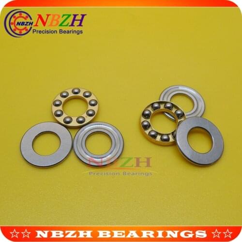 10pcs Free Shipping Axial Ball Thrust Bearings F10-18M 10*18*5.5 mm Plane thrust ball bearing F10-18 M 10mmX18mmX5.5mm