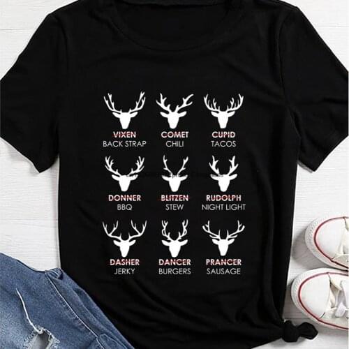 Funny Deer Bow Hunting Santa Men Hunter TShirt Hunting Reindeer hunting season bow huntinghunter