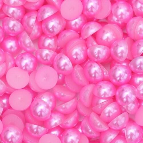 500Pcs 8mm sImitation Simulated Imitation beads beauty paste beads Decoration DIY Craft supplies many Colors Crafts jewelry 6Z