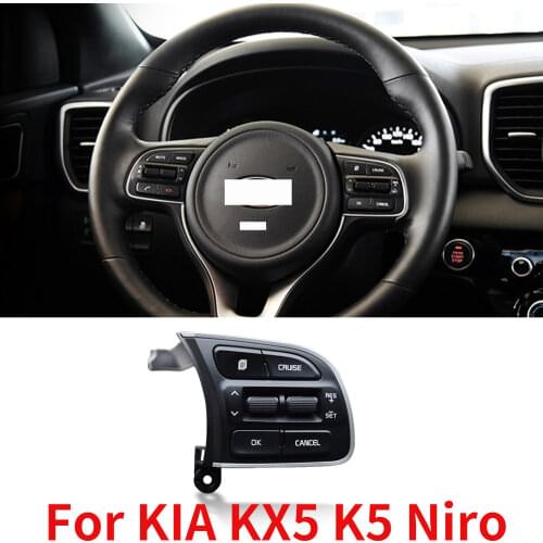 CAPQX For KIA KX5 K5 Niro Car Steering Wheel Constant Speed Cruise Module Control Switch Button Cruise Switch Right
