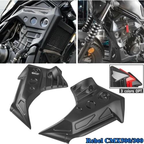 CMX300 CMX500 Side Cover Cowl Fairing Belly Pan Fender Under Body Frame Black for Honda Rebel CMX 300 500 2017 18 2019 2020 2021