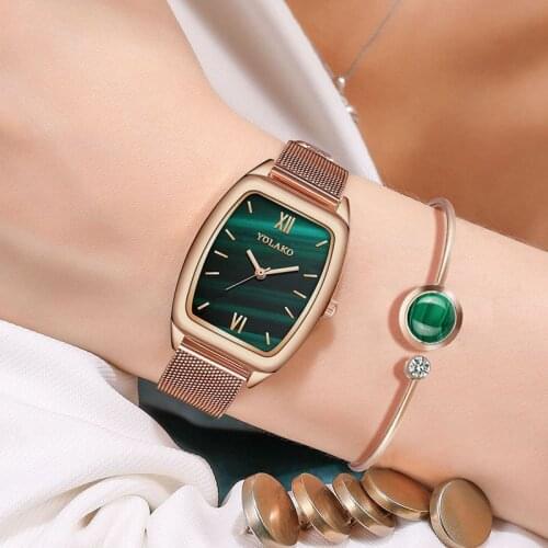 Luxury Women Bracelet Quartz Watches For Women Leather Watch Ladies Sports Dress Pink Dial Wrist Watch Clock Relogio Feminino