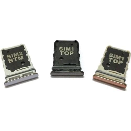 Sim Tray Holder For Samsung Galaxy A80 SIM Card Tray Slot Holder Adapter Socket Repair Parts