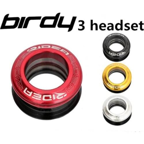 RIDEA birdy 3 headset gold silver red black CNC 44mm headset aluminum alloy