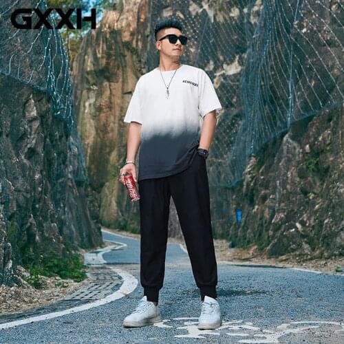 Мужские летние спортивные костюмы GXXH China At AliExpress