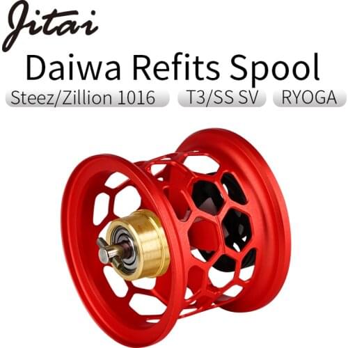 Jitai Lightweight Spool For Daiwa Zillon SV TW/Steez SV TW/ Morethan PE SV TW/Ryoga 1016/ T3 reel/SS SV