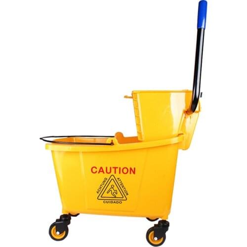 2021 Newest Thick Wear-resistant Water Squeeze Truck Commercial And Domestic Large-capacity Squeeze Bucket Clean Wash Mop Bucket