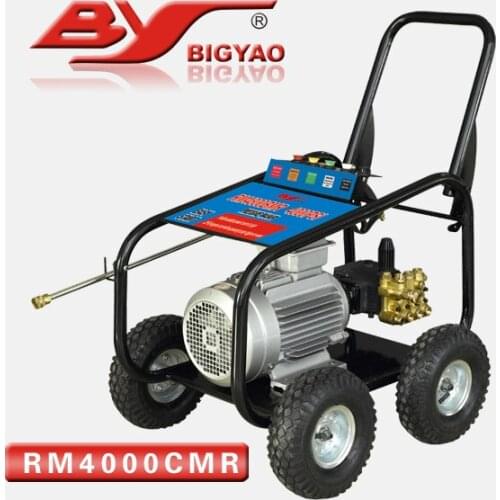 Rm4000cmr three phase electric high pressure car wash machine high voltage induction motor
