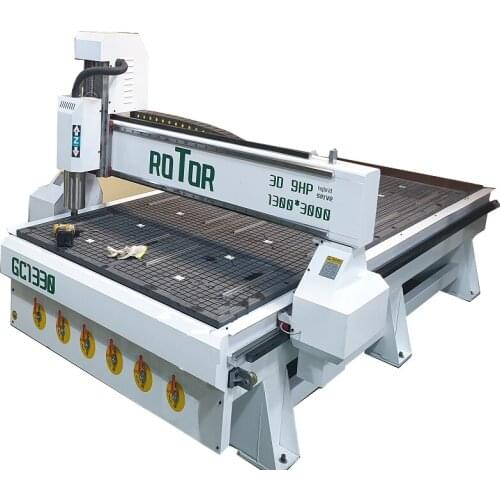 Robotec cnc router 1325 wood milling machine with water cooling spindle 3 axis 1325/heavy duty wood working milling cutter