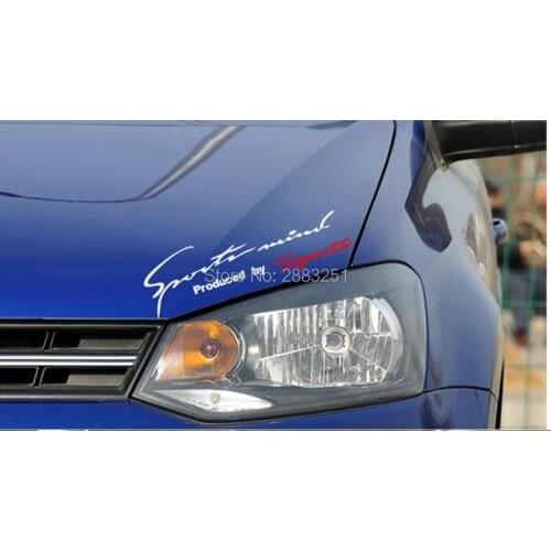 Reflective Lamp Eyebrow Sports Styling Hood headlight stickers for saab key 9-3 9-5 emblem 93 evening dress 95 900 Accessories