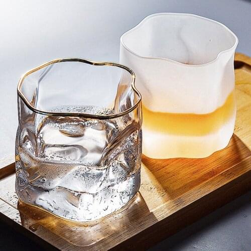 Unique Whisky Cup Glasses Wine Bottle Drinkware Ice Water Bottle Coffee Mug Wet and Cold Drink Bottle Stylish Bar Accessories