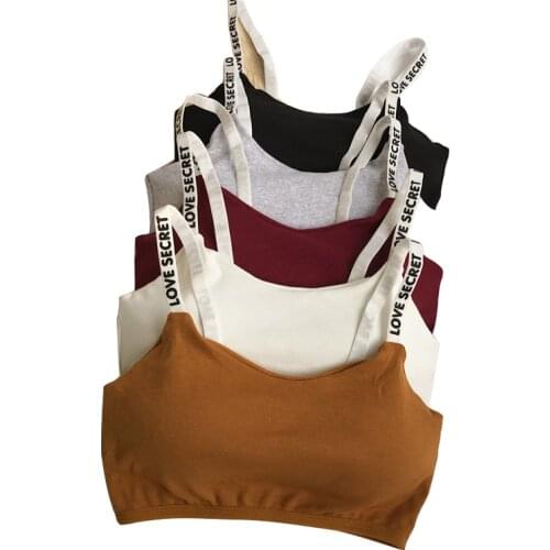 Women Tube Top Female Sports Underwear Push Up Brassiere Sexy Lingerie Top Sports Tank Up Seamless Soft Underwear Cotton Bra