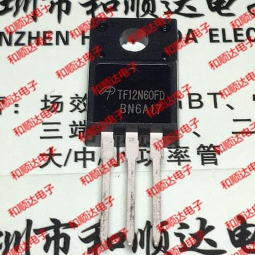 10pcs/lot TF12N60FD AOTF12N60FD New Spot TO-220F