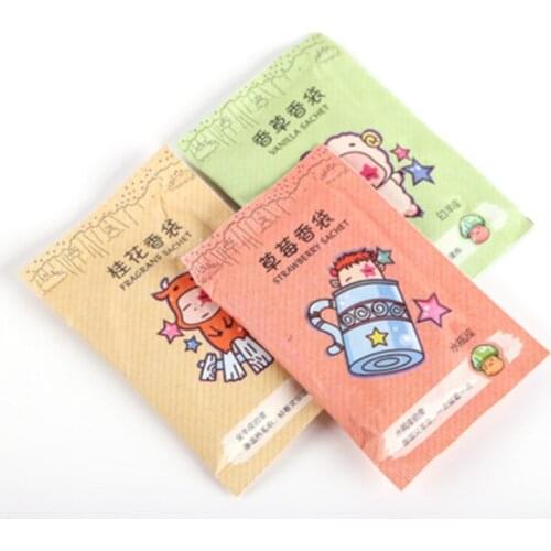 12Pcs/Set Natural Sachet Lavender Flower Sachet Bag Car Room Aromatic Air Refresh Desiccant Home Fragrance Sachets Moth & Mildew