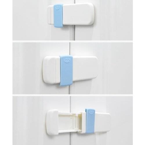 2pcs/set Baby Safety Drawer Locks Children Security Protection Lock For Cabinet Door Kids Safety Lock Securite Infant Room Stuff
