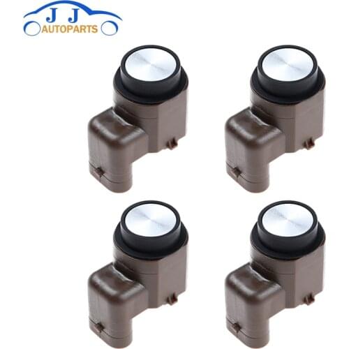 4PCS 3C0919275R New Parking Assist Sensors For Volkswagen Passat B6 Golf MK5 For J*etta Touran Front Chrome