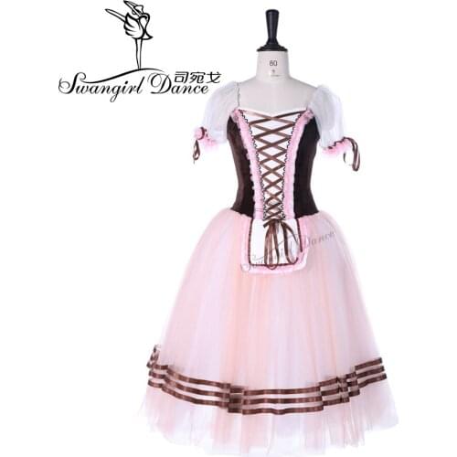 Free Shipping!!Brown Giselle Ballet Tutu,pink Romantic ballet tutu,blue long ballet tutu,purple classical ballet tutu BT8904