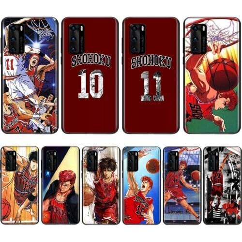 Anime Comics Slam dunk For Huawei Nova 5i P Smart 2021 2020 Z S Plus Mate 40 RS 30 20 10 Pro Lite 2019 2018 Phone Case