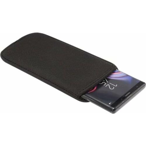 Black Elastic Soft Flexible Neoprene Protective Pouch Bag For Samsung A50 A30 A20 A10 A40s A60 A70 A80 A90 S9+ M20 M30 m40 Note9