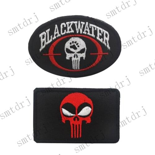 Black Water Banner Embroidery Armband Military Backpack With Striped Embroidery Personal Paste Military Emblem Decorative Hat