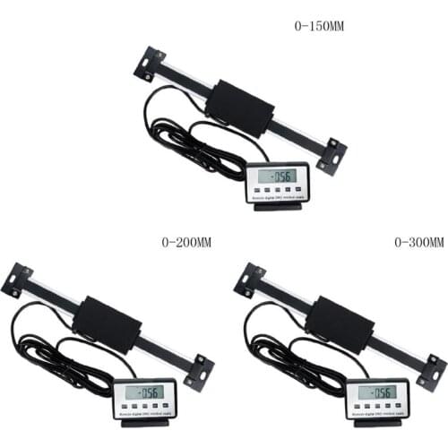 Digital Remote Scale Dual Use LCD Display DRO Table Readout Ruler for Lathe