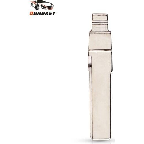 Dandkey 86# Metal Blank Uncut Blade Remote Key Blade HAA For Volkswagen Passat Bora Skoda Seattle B5 NO.86 HU66 Key Blade HAA