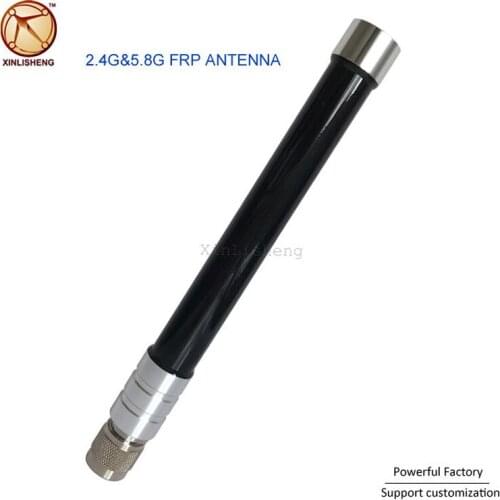 Base station FRP Antenna Dual band 2.4ghz 5.8ghz fiberglass outdoor antenna 4dbi