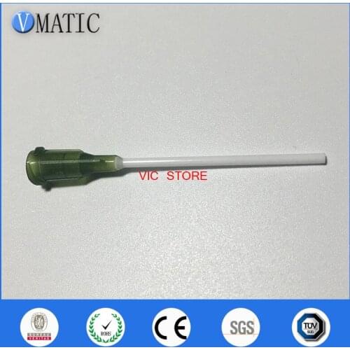 Free Shipping 100Pcs Glue Dispensing Needle 14G Pp Flexible Needle 38mm(1.5'') PP Flexible Needle 1-1/2 Inch